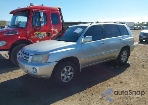 2003 Toyota Highlander V6 from USA, damaged, VIN JTEGF21AX30073392